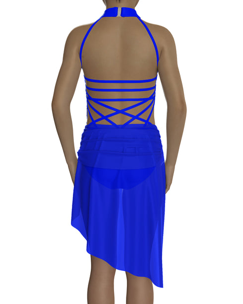 CLAIRE Leotard Base - Royal Blue